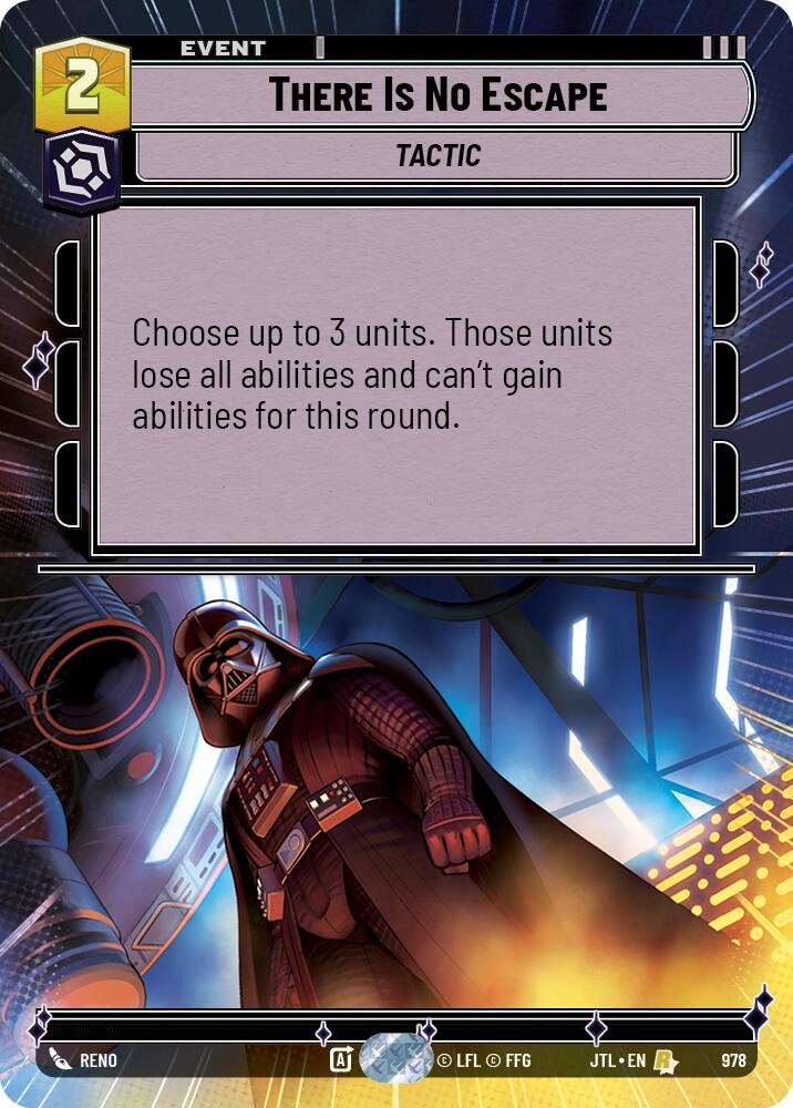 There Is No Escape (978) (Hyperspace Foil) (978) [Jump to Lightspeed] | Shuffle n Cut Hobbies & Games