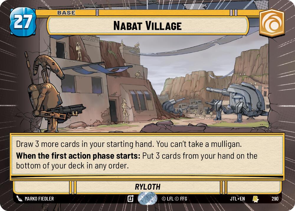 Nabat Village (290) (Hyperspace) (290) [Jump to Lightspeed] | Shuffle n Cut Hobbies & Games