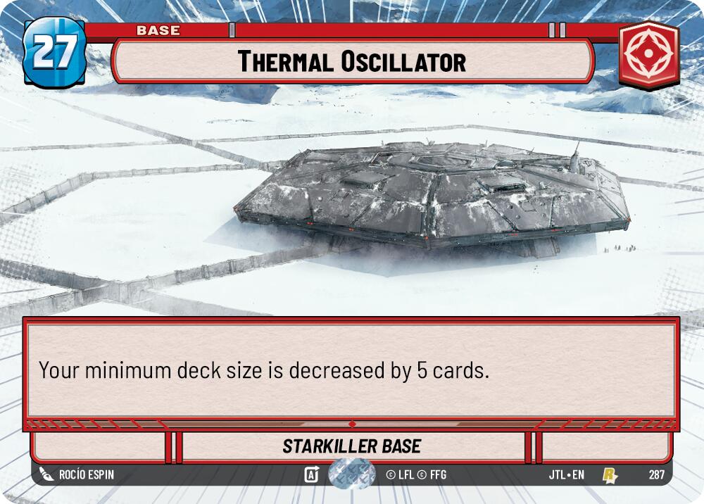 Thermal Oscillator (287) (Hyperspace) (287) [Jump to Lightspeed] | Shuffle n Cut Hobbies & Games