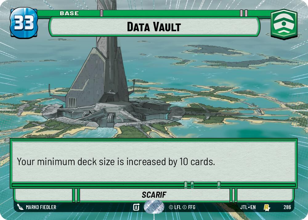 Data Vault (286) (Hyperspace) (286) [Jump to Lightspeed] | Shuffle n Cut Hobbies & Games