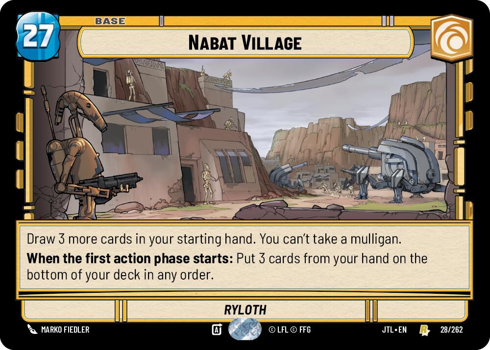 Nabat Village (028/262) (028/262) [Jump to Lightspeed] | Shuffle n Cut Hobbies & Games