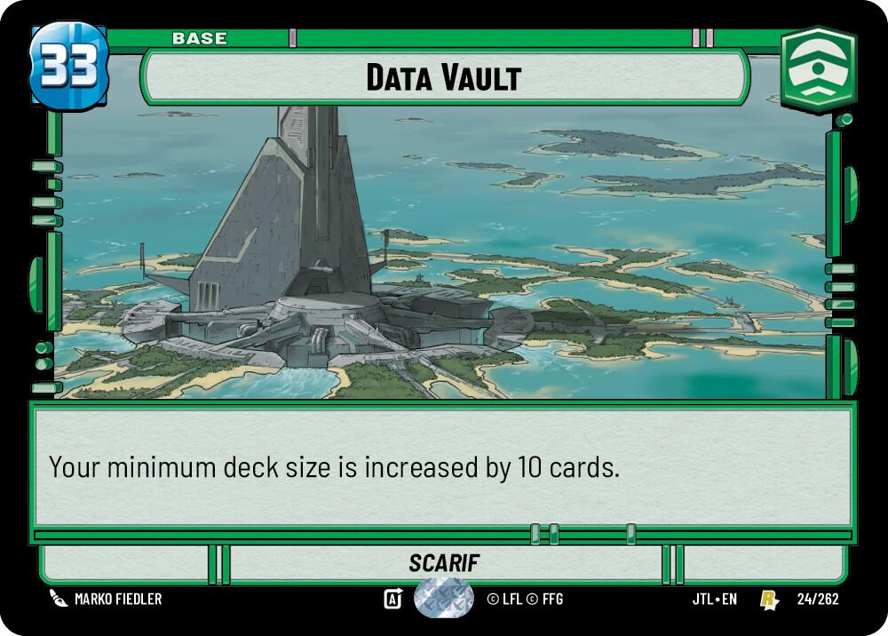 Data Vault (024/262) (024/262) [Jump to Lightspeed] | Shuffle n Cut Hobbies & Games