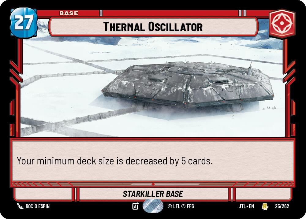 Thermal Oscillator (025/262) (025/262) [Jump to Lightspeed] | Shuffle n Cut Hobbies & Games