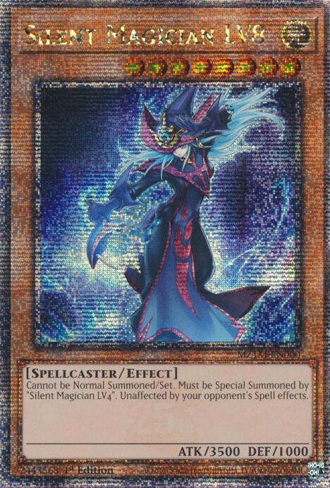 Silent Magician LV8 [MZTM-EN000] Quarter Century Secret Rare | Shuffle n Cut Hobbies & Games