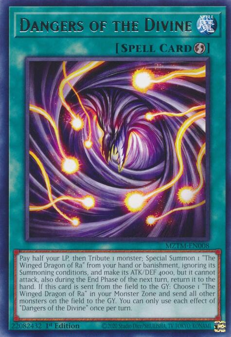 Dangers of the Divine [MZTM-EN008] Rare | Shuffle n Cut Hobbies & Games