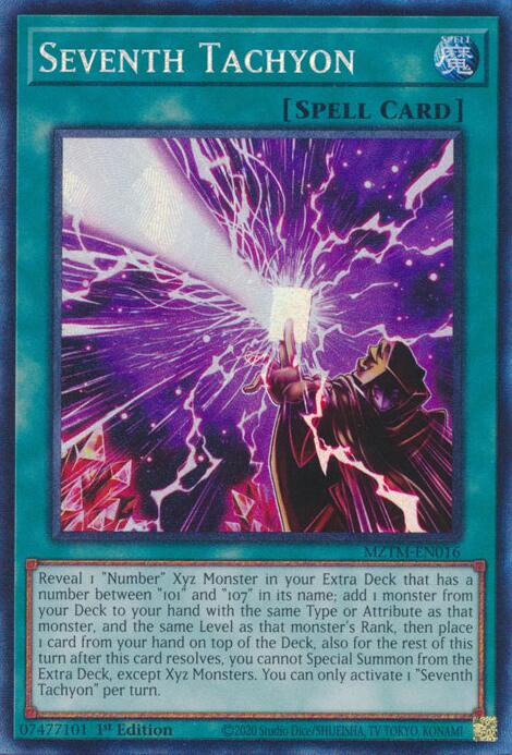 Seventh Tachyon (Collector's Rare) [MZTM-EN016] Collector's Rare | Shuffle n Cut Hobbies & Games