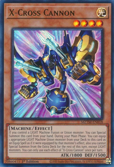X-Cross Cannon [MZTM-EN018] Ultra Rare | Shuffle n Cut Hobbies & Games