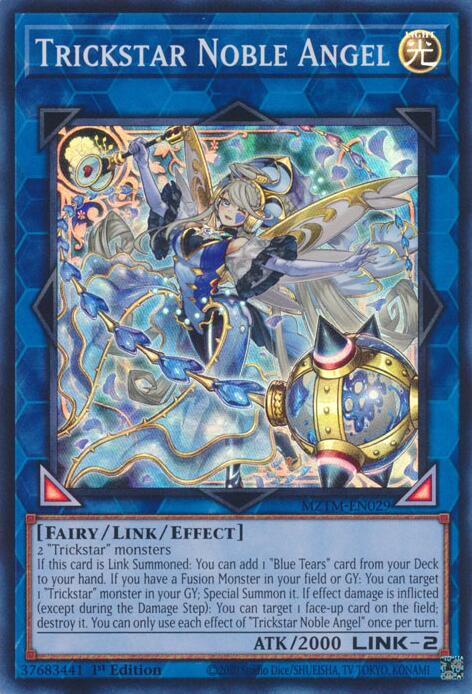 Trickstar Noble Angel [MZTM-EN029] Super Rare | Shuffle n Cut Hobbies & Games