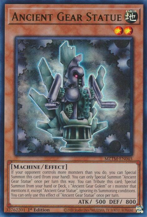 Ancient Gear Statue [MZTM-EN045] Ultra Rare | Shuffle n Cut Hobbies & Games