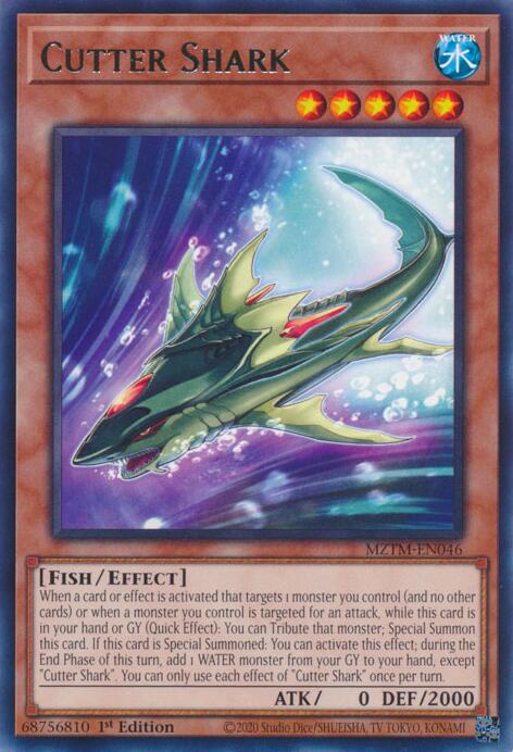 Cutter Shark [MZTM-EN046] Rare | Shuffle n Cut Hobbies & Games