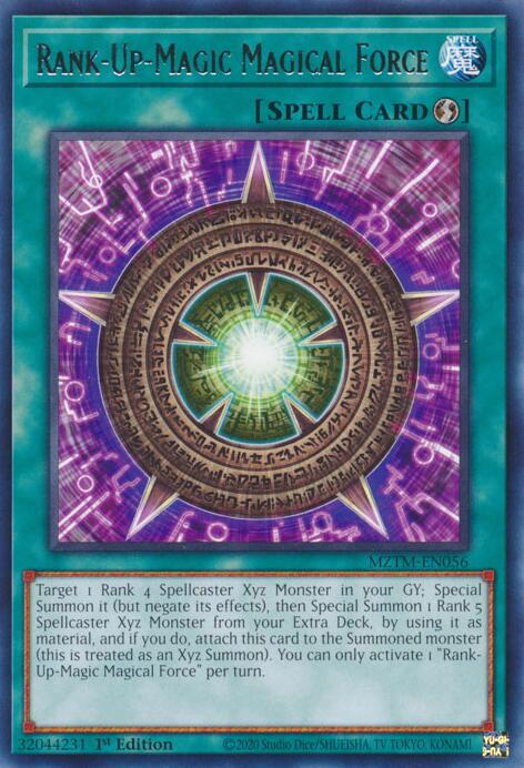 Rank-Up-Magic Magical Force [MZTM-EN056] Rare | Shuffle n Cut Hobbies & Games