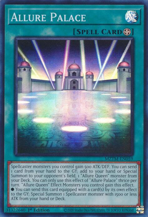 Allure Palace [MZTM-EN059] Super Rare | Shuffle n Cut Hobbies & Games