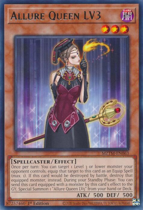 Allure Queen LV3 [MZTM-EN063] Rare | Shuffle n Cut Hobbies & Games