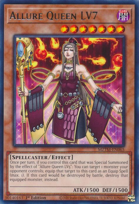 Allure Queen LV7 [MZTM-EN065] Rare | Shuffle n Cut Hobbies & Games