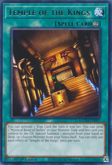 Temple of the Kings [MZTM-EN097] Rare | Shuffle n Cut Hobbies & Games