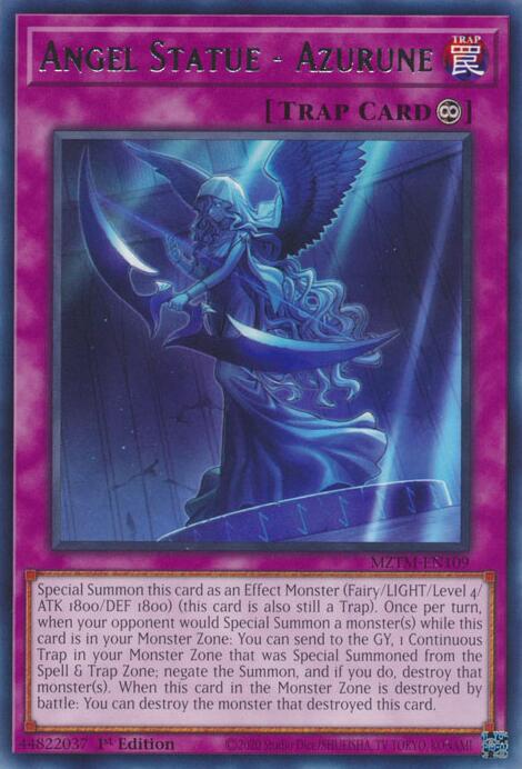 Angel Statue - Azurune [MZTM-EN109] Rare | Shuffle n Cut Hobbies & Games