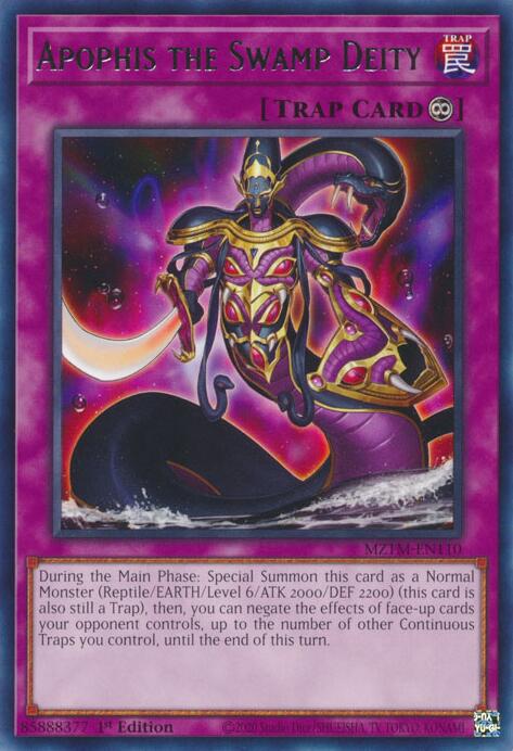 Apophis the Swamp Deity [MZTM-EN110] Rare | Shuffle n Cut Hobbies & Games