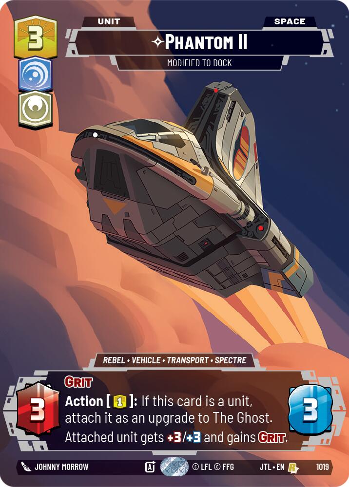 Phantom II - Modified to Dock (1019) (Prestige) (1019) [Jump to Lightspeed] | Shuffle n Cut Hobbies & Games