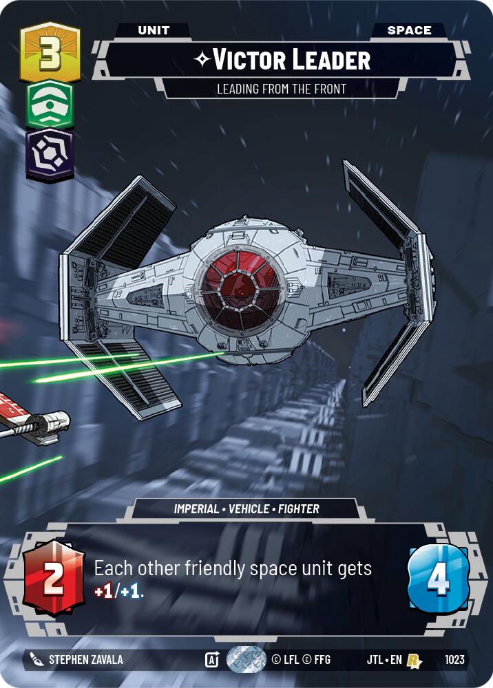 Victor Leader - Leading from the Front (1023) (Prestige) (1023) [Jump to Lightspeed] | Shuffle n Cut Hobbies & Games