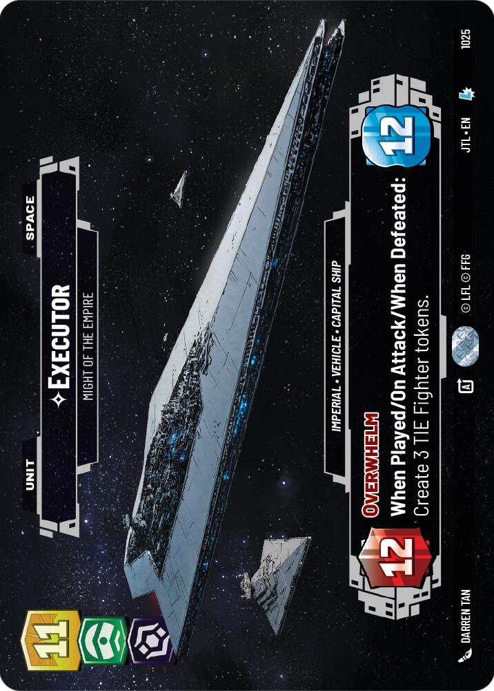Executor - Might of the Empire (1025) (Prestige) (1025) [Jump to Lightspeed] | Shuffle n Cut Hobbies & Games