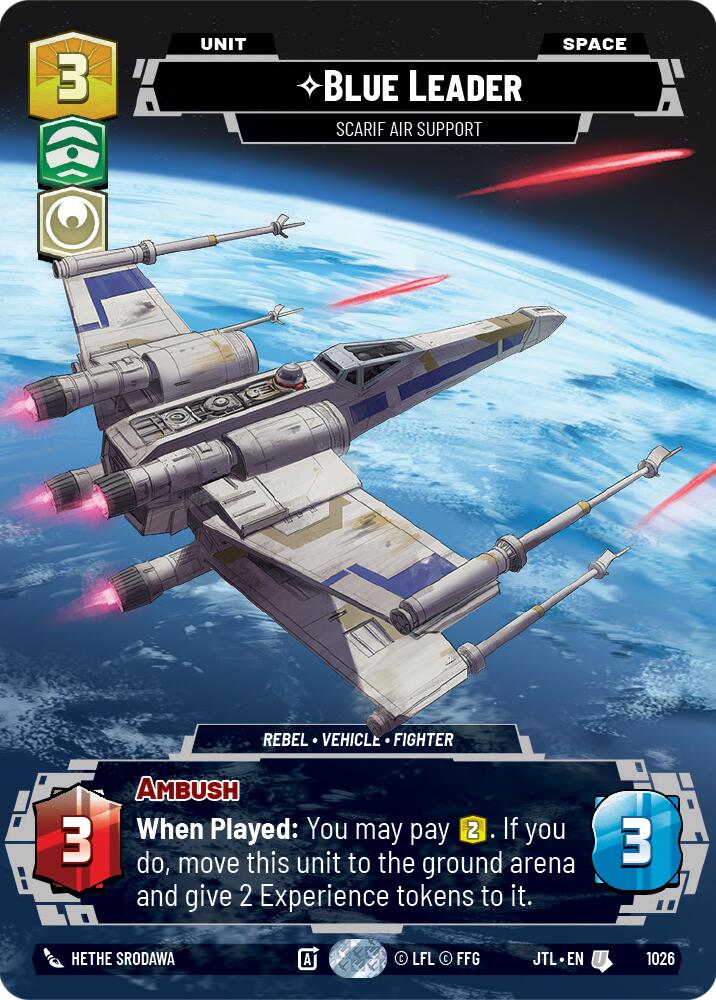 Blue Leader - Scarif Air Support (1026) (Prestige) (1026) [Jump to Lightspeed] | Shuffle n Cut Hobbies & Games