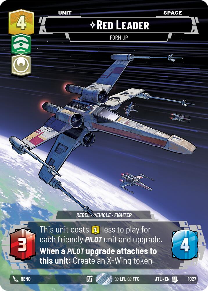Red Leader - Form Up (1027) (Prestige) (1027) [Jump to Lightspeed] | Shuffle n Cut Hobbies & Games
