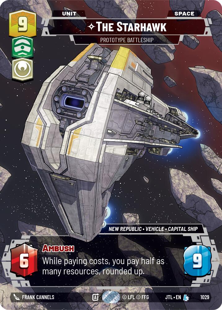The Starhawk - Prototype Battleship (1029) (Prestige) (1029) [Jump to Lightspeed] | Shuffle n Cut Hobbies & Games