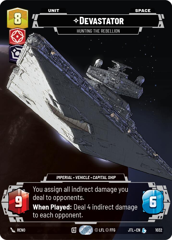 Devastator - Hunting the Rebellion (1032) (Prestige) (1032) [Jump to Lightspeed] | Shuffle n Cut Hobbies & Games