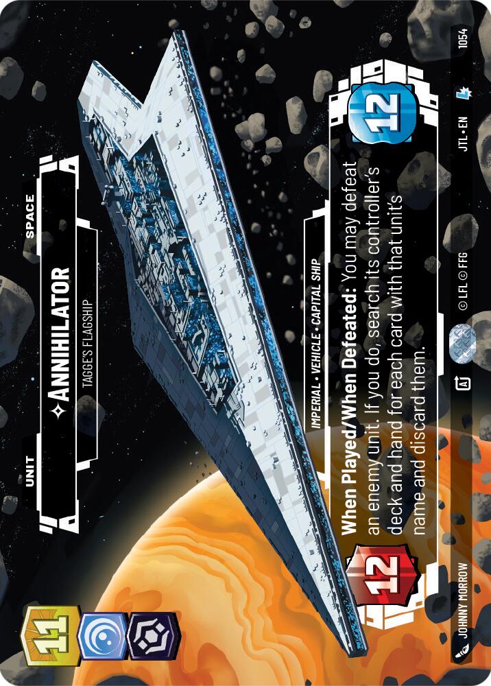 Annihilator - Tagge's Flagship (1054) (Prestige Foil) (1054) [Jump to Lightspeed] | Shuffle n Cut Hobbies & Games