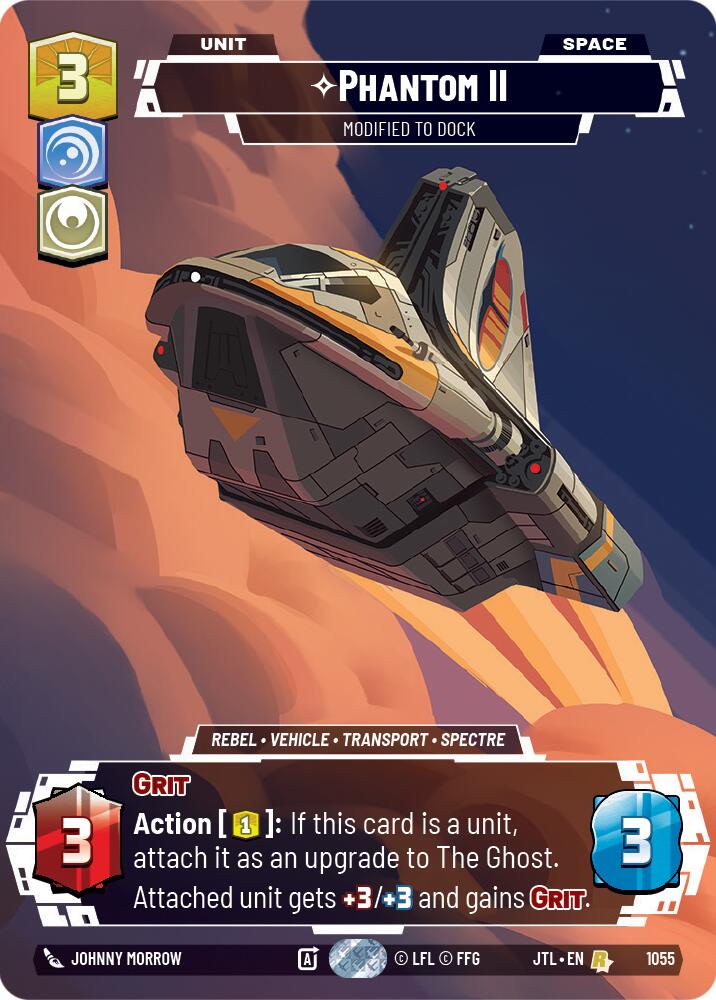 Phantom II - Modified to Dock (1055) (Prestige Foil) (1055) [Jump to Lightspeed] | Shuffle n Cut Hobbies & Games