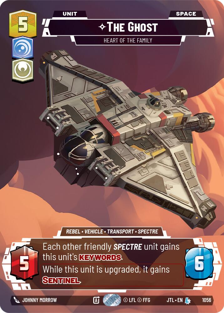 The Ghost - Heart of the Family (1056) (Prestige Foil) (1056) [Jump to Lightspeed] | Shuffle n Cut Hobbies & Games