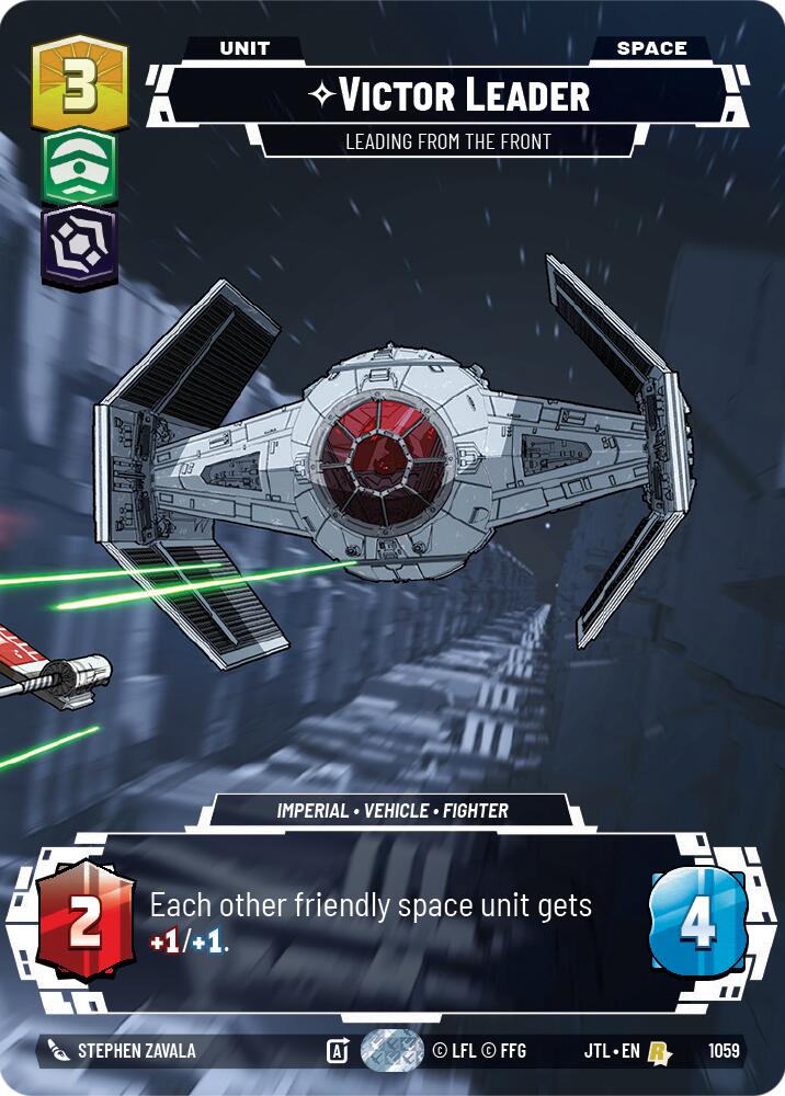 Victor Leader - Leading from the Front (1059) (Prestige Foil) (1059) [Jump to Lightspeed] | Shuffle n Cut Hobbies & Games