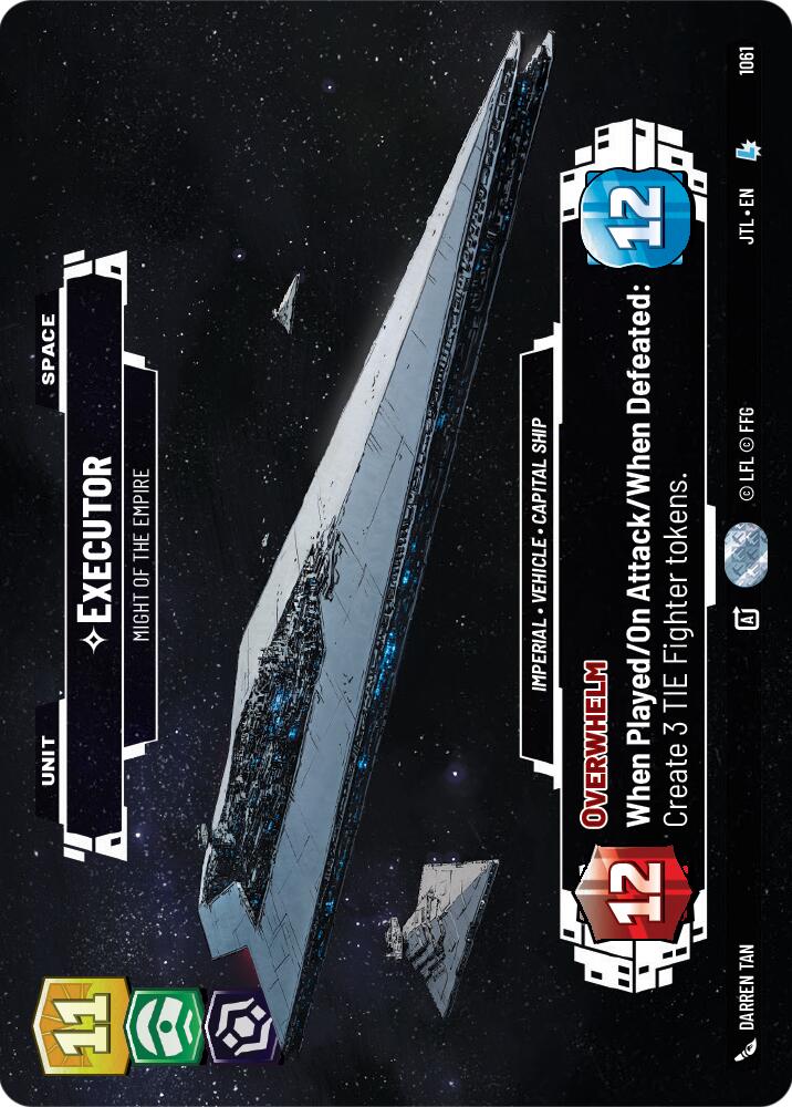 Executor - Might of the Empire (1061) (Prestige Foil) (1061) [Jump to Lightspeed] | Shuffle n Cut Hobbies & Games