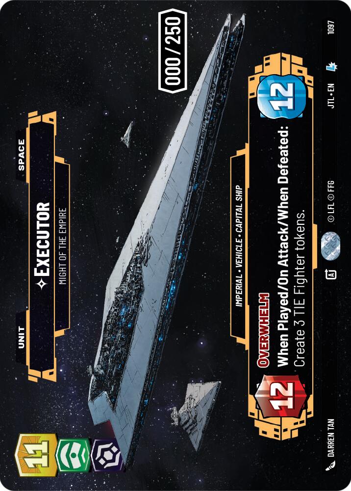 Executor - Might of the Empire (1097) (Serialized) (1097) [Jump to Lightspeed] | Shuffle n Cut Hobbies & Games