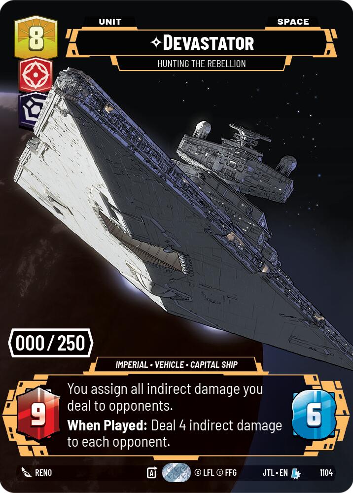 Devastator - Hunting the Rebellion (1104) (Serialized) (1104) [Jump to Lightspeed] | Shuffle n Cut Hobbies & Games