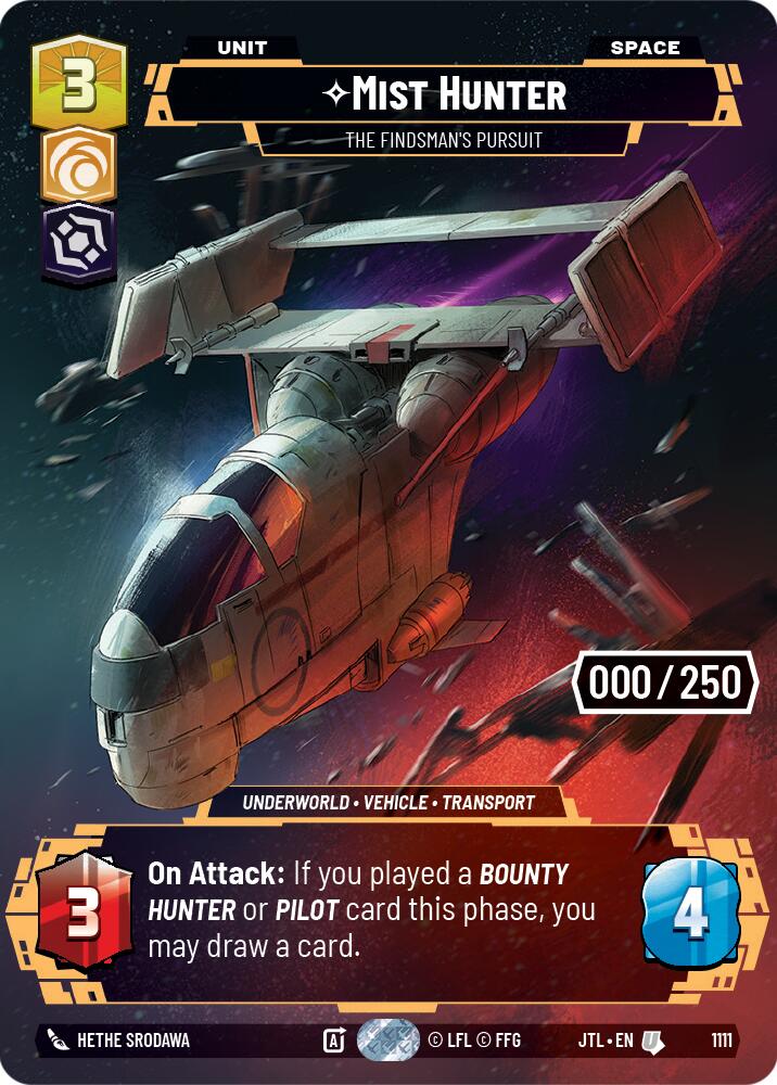 Mist Hunter - The Findsman's Pursuit (1111) (Serialized) (1111) [Jump to Lightspeed] | Shuffle n Cut Hobbies & Games