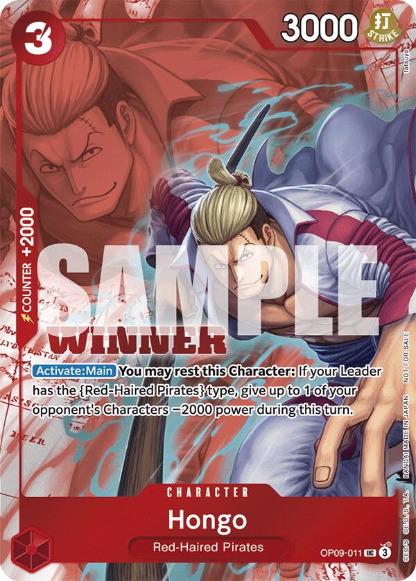 Hongo (Winner Pack 2025 Vol. 2) [One Piece Promotion Cards] | Shuffle n Cut Hobbies & Games