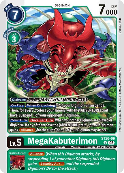 MegaKabuterimon [ST20-09] [Starter Deck: Protector of Light] | Shuffle n Cut Hobbies & Games