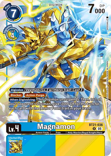 Magnamon [BT21-036] [World Convergence] | Shuffle n Cut Hobbies & Games