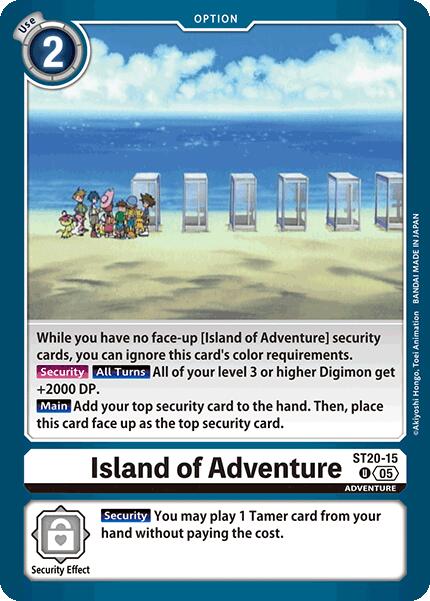 Island of Adventure [ST20-15] [Starter Deck: Protector of Light] | Shuffle n Cut Hobbies & Games