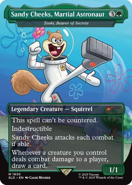 Sandy Cheeks, Martial Astronaut - Toski, Bearer of Secrets [Secret Lair Drop Series] | Shuffle n Cut Hobbies & Games