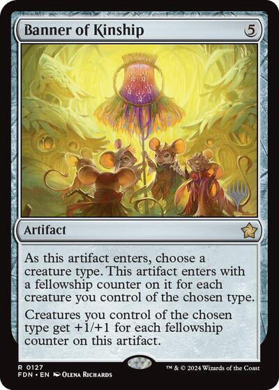 Banner of Kinship (Promo Pack) [Foundations Promos] | Shuffle n Cut Hobbies & Games