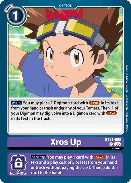 Xros Up [BT21-099] [World Convergence] | Shuffle n Cut Hobbies & Games