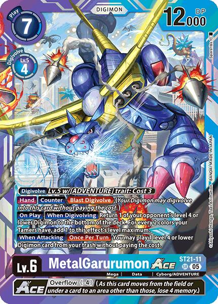 MetalGarurumon ACE [ST21-11] [Starter Deck: Hero of Hope] | Shuffle n Cut Hobbies & Games