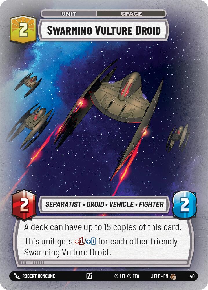 Swarming Vulture Droid (40) (40) [Jump to Lightspeed: Weekly Play] | Shuffle n Cut Hobbies & Games