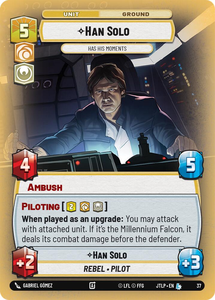 Han Solo - Has His Moments (37) (37) [Jump to Lightspeed: Weekly Play] | Shuffle n Cut Hobbies & Games