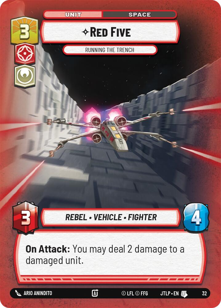 Red Five - Running the Trench (32) (32) [Jump to Lightspeed: Weekly Play] | Shuffle n Cut Hobbies & Games