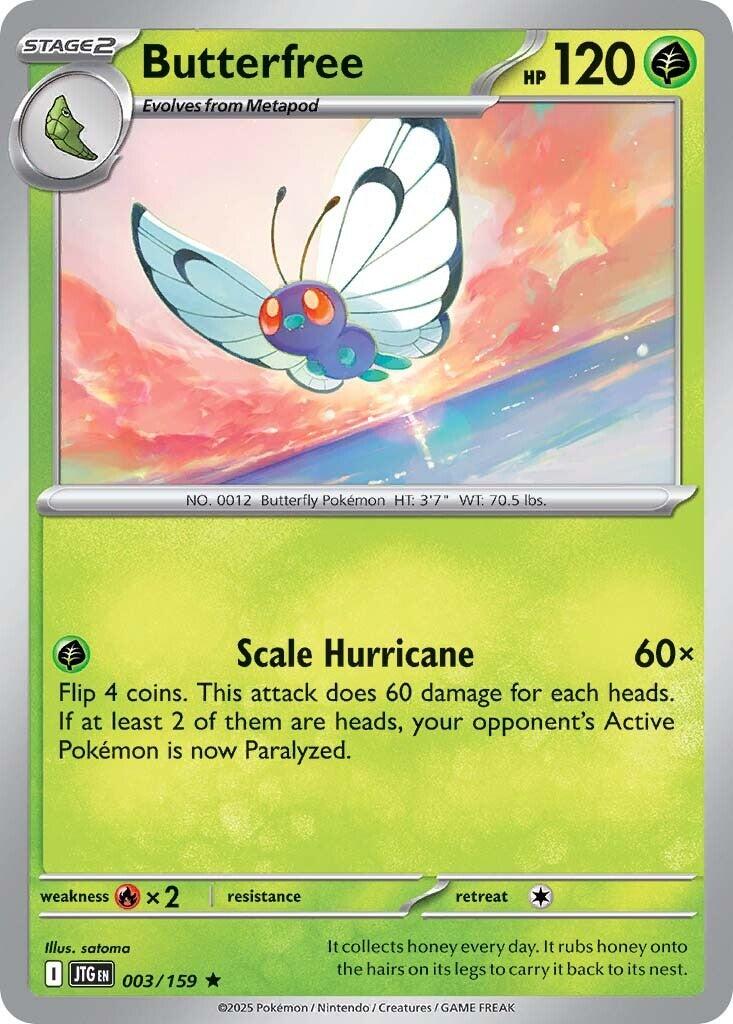 Butterfree (003/159) [Scarlet & Violet: Journey Together] | Shuffle n Cut Hobbies & Games