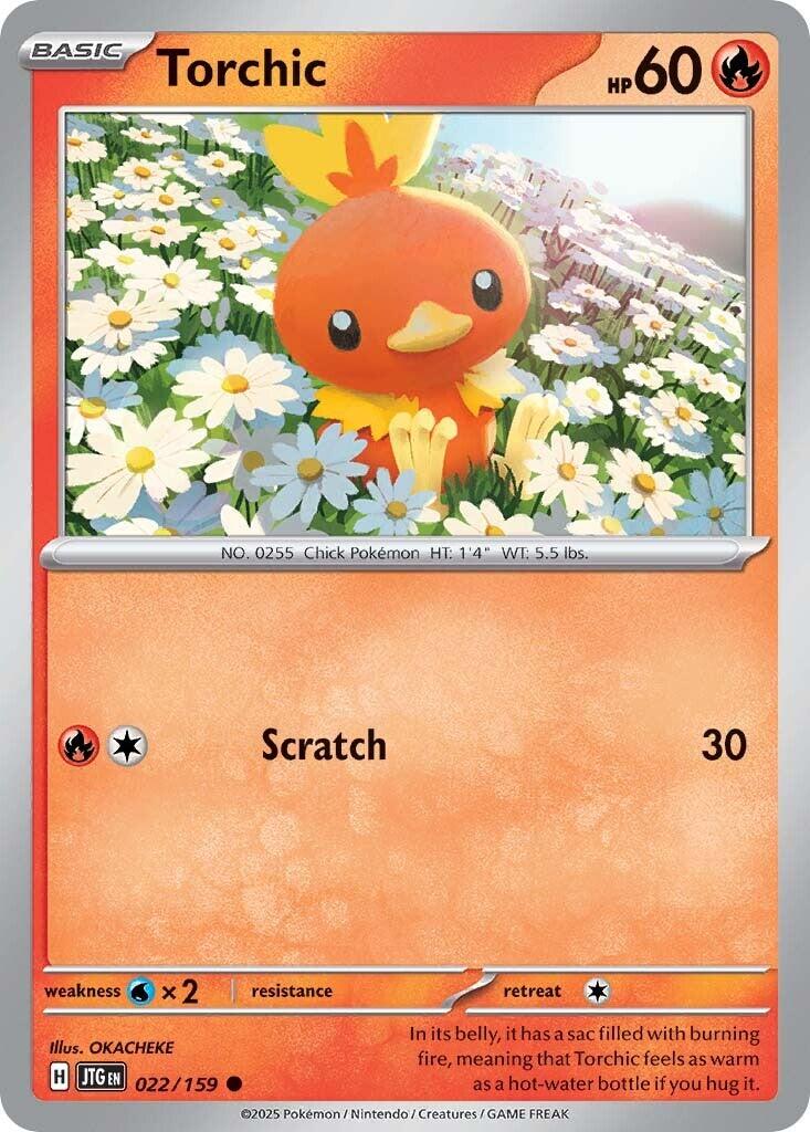 Torchic (022/159) [Scarlet & Violet: Journey Together] | Shuffle n Cut Hobbies & Games