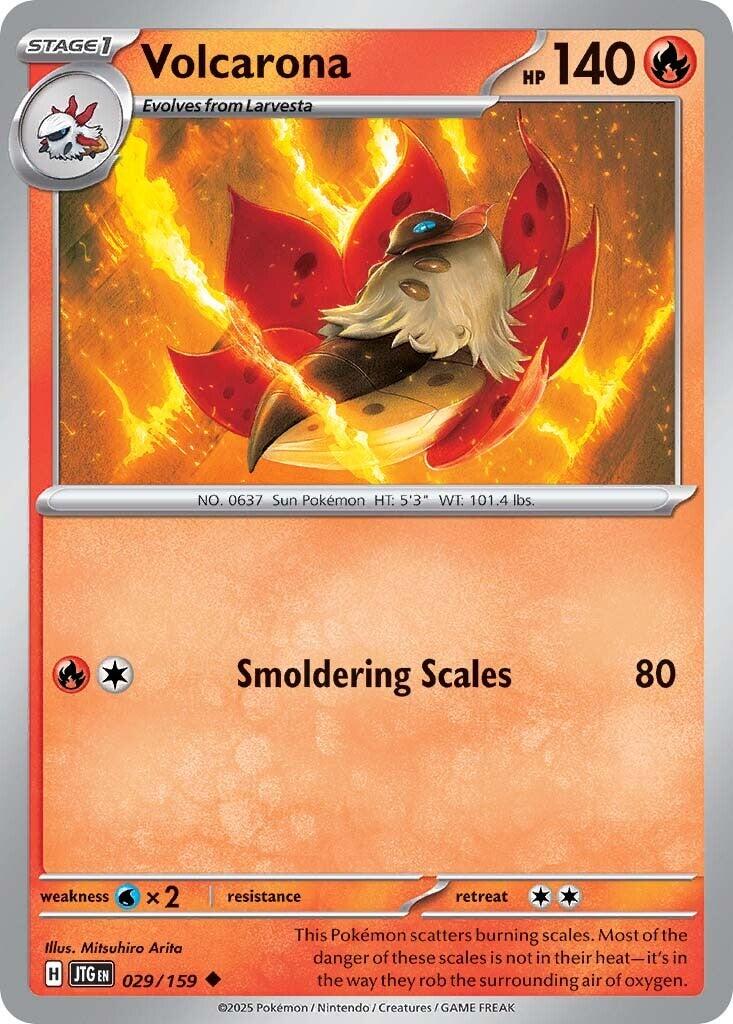 Volcarona (029/159) [Scarlet & Violet: Journey Together] | Shuffle n Cut Hobbies & Games